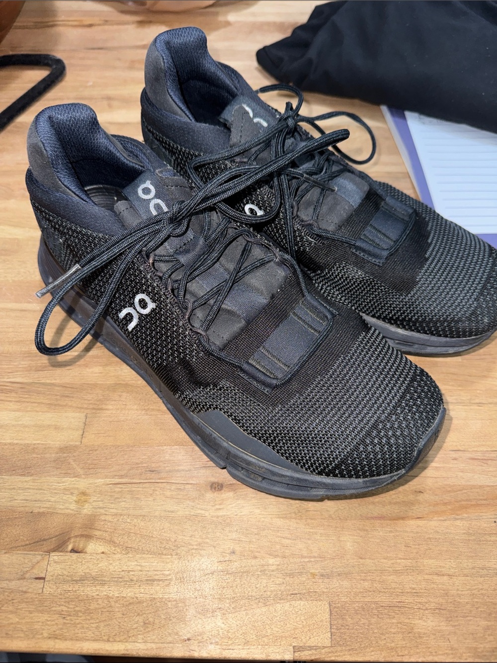On Running women’s  Black Athletic Running Sneakers